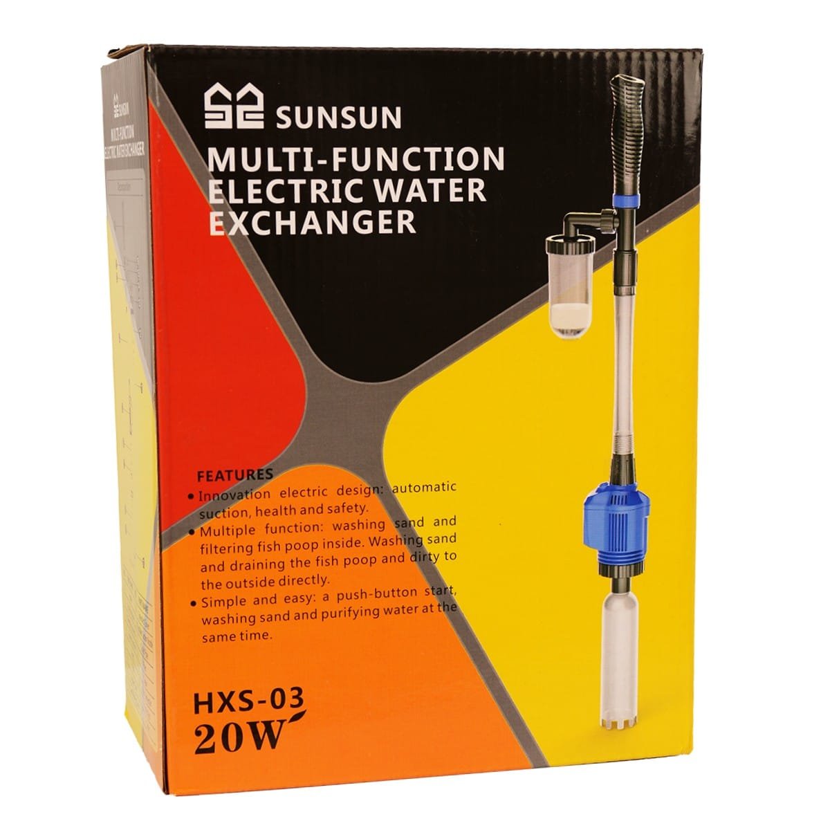 Sunsun Multi-Function Electric Water Changer HXS-03 20W