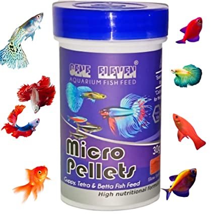 Gene Eleven Micro Pellets Special Food for Guppy, Tetra &amp