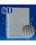 8D Multi Layer Reusable Aquarium and Koi Pond Filter Media Sponge for Cyrstal Clear Water | No Clog | Washable | Long Lasting (40 *30 CM) Pack of 2